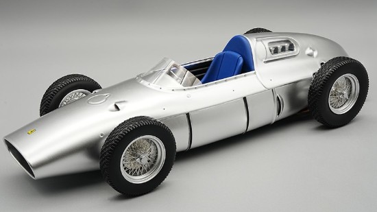 Immagine di FERRARI 246P F1 TEST DRIVE MODENA 1960 ALLUMINIUM BODY R.GINTHER 1:18