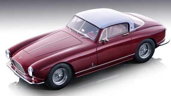 Immagine di FERRARI 250 GT EUROPA 1955 MET.RED/MET.SILVER ROOF 1:18