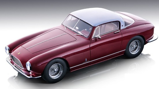 Immagine di FERRARI 250 GT EUROPA 1955 MET.RED/MET.SILVER ROOF 1:18