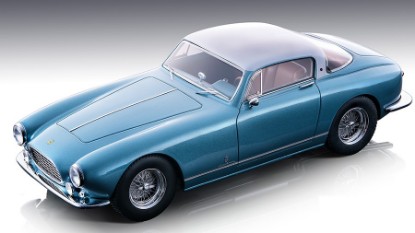Immagine di FERRARI 250 GT EUROPA 1955 MET.CALIFORNIA AZURE/MET.SILVER ROOF TOP 1:18
