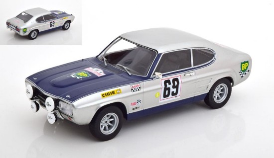 Immagine di FORD CAPRI MKI 2600 GT N.69 TOUR DE CORSE 1969 PIOT-TODT 1:18