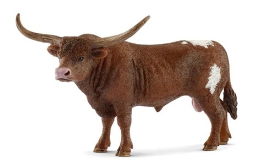 Immagine di TORO-BULL TEXAS LONGHORN 13,9 x 8,4 x 8,8 cm