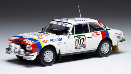 Immagine di PEUGEOT 504 COUPE V6 N.2 RALLY COTE D'IVOIRE 1978 NICOLAS/GAMET 1:43