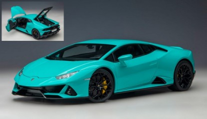 Immagine di LAMBORGHINI HURACAN EVO 2019 BLU GLAUCO 1:18