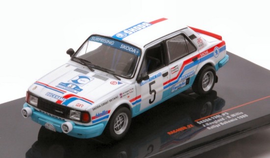 Immagine di SKODA 130 L N.5 RALLY BOHEMIA 1988
HAUGLAND/WILLIS 1:43
