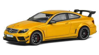Immagine di MERCEDES C63 AMG BLACK SERIES 2012 SOLARBEAM YELLOW 1:43