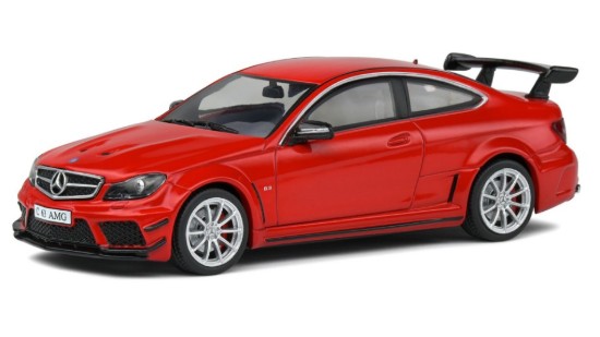 Immagine di MERCEDES C63 AMG BLACK SERIES 2012 FIRE OPAL RED 1:43