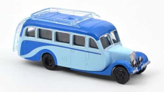 Immagine di CITROEN U23 AUTOCAR 1947 CLEAR & MIDDLE BLUE 1:87