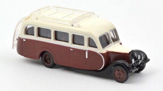 Immagine di CITROEN U23 AUTOCAR 1947 BROWN & CREAM 1:87