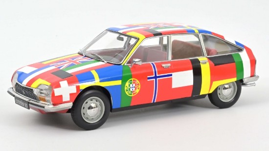 Immagine di CITROEN GS 1972 FLAGS - 2nd RELEASE 1:18