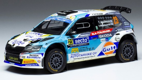 Immagine di SKODA FABIA RALLY2 EVO N.23 RALLY FINLAND 2022 ASUNMAA/MANNISENMAKI 1:43