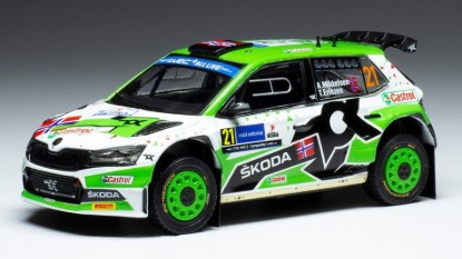 Immagine di SKODA FABIA RALLY2 EVO N.21 RALLY ESTLAND 2022 MIKKELSEN/ERIKSEN 1:43