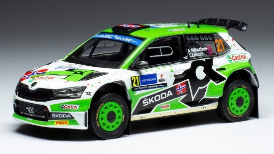 Immagine di SKODA FABIA RALLY2 EVO N.21 RALLY ESTLAND 2022 MIKKELSEN/ERIKSEN 1:43