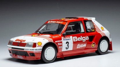 Immagine di PEUGEOT 205 T16 N.3 RALLY YPRES 1985 DARNICHE/MAHE 1:18
