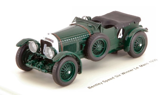 Immagine di BENTLEY SPEED SIX N.4 WINNER LM 1930 W.BARNATO-G.KIDSTON 1:43 REPRO