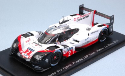 Immagine di PORSCHE 919 HYBRID N.2 WINNER LM 2017 BERNHARD-BAMBER-HARTLEY 1:43 REPRO