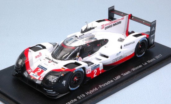 Immagine di PORSCHE 919 HYBRID N.2 WINNER LM 2017 BERNHARD-BAMBER-HARTLEY 1:43 REPRO