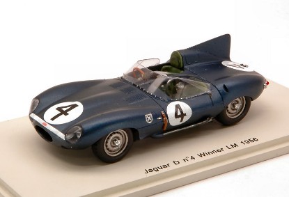 Immagine di JAGUAR D N.4 WINNER LE MANS 1956 SANDERSON-FLOCKHART 1:43 REPRO