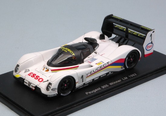 Immagine di PEUGEOT 905 N.1 WINNER LM 1992 D.WARWICK-Y.DALMAS-M.BLUNDELL 1:43 REPRO