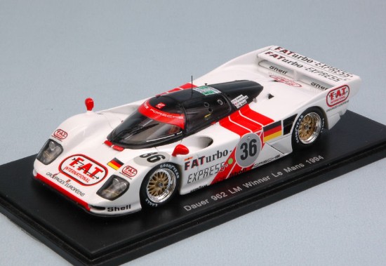 Immagine di PORSCHE DAUER N.36 WINNER LM 1994 BALDI-DALMAS-HAYWOOD 1:43 REPRO
