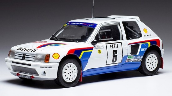 Immagine di PEUGEOT 205 T16 N.6 RALLY MONTE CARLO 1985 SALONEN/HARJANNE 1:24

