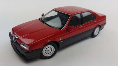 Immagine di ALFA ROMEO 164 Q4 1994 RED/BLACK INTERIOR 1:18