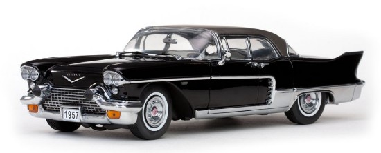 Immagine di CADILLAC ELDORADO BROUGHAM 1957 HARD TOP EBONY BLACK 1:18