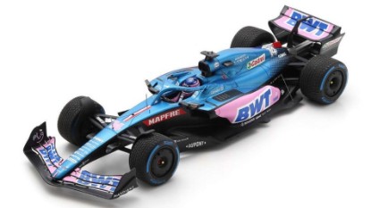 Immagine di ALPINE A522 FERNANDO ALONSO 2022 N.14 7th MONACO GP 1:43