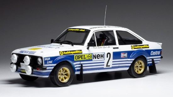 Immagine di FORD ESCORT MK II RS 1800 N.2 RALLY SWEDEN 1977 VATANEN/HARRYMAN 1:18
