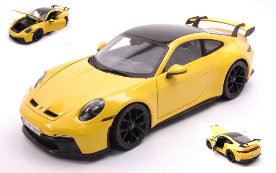 Immagine di PORSCHE 911 GT3 2022 YELLOW 1:18