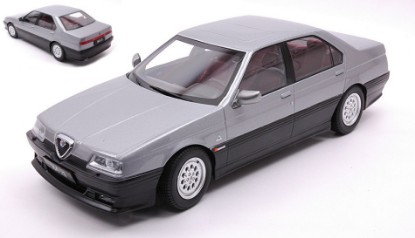 Immagine di ALFA ROMEO 164 Q4 1994 SILVER GREY METALLIC/DARK RED INTERIOR 1:18