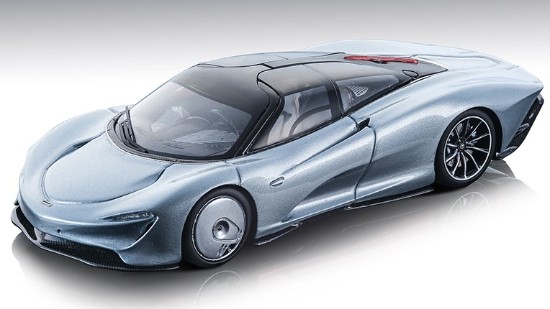 Immagine di MCLAREN SPEEDTAIL GENEVA AUTOSHOW 2019 SILVER 1:43