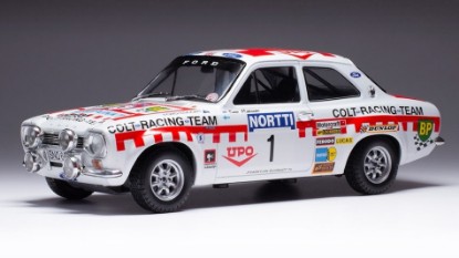 Immagine di FORD ESCORT MK I RS 1600 N.1 1000 LAKES RALLY 1973 MAKINEN/LIDDON 1:18
