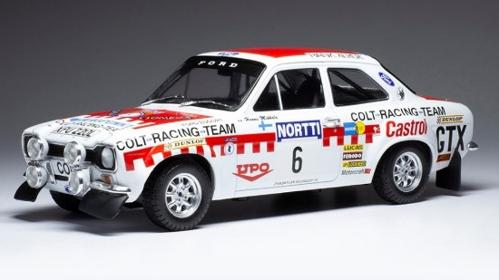 Immagine di FORD ESCORT MK I RS 1600 N.6 1000 LAKES RALLY 1973 MIKKOLA/DAVENP.1:18
