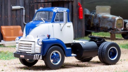 Immagine di GMC 950 COE 1954 WHITE/BLUE 1:43