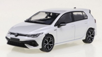 Immagine di VOLKSWAGEN GOLF 8 R 2021 ORYX WHITE 1:43