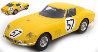 Immagine di FERRARI 275 GTB N.57 10th LM 1966 P.NOBLET-C.DUBOIS 1:18