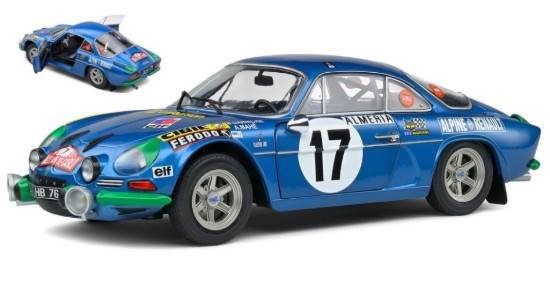 Immagine di ALPINE A110 1600S N.17 RALLY MONTECARLO 1972 DARNICHE/MAHE 1:18