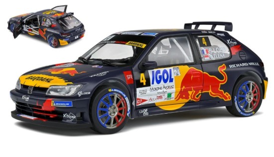 Immagine di PEUGEOT 306 MAXI N.4 RALLY DU MONT BLANC 2021 S.LOEB/D.ELENA 1:18