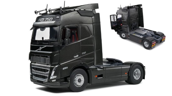 Immagine di VOLVO FH GLOBETROTTER XL 2021 MET.BLACK 1:24