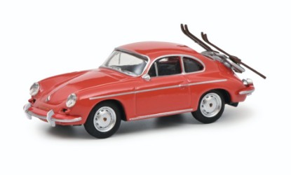 Immagine di PORSCHE 356A CARRERA 2 COUPE 1954 SKI-HOLYDAYS 1:64