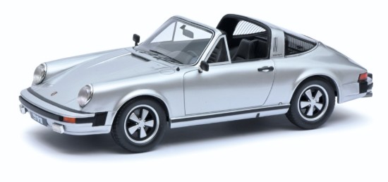Immagine di PORSCHE 911 TARGA 1977 SILVER "PRO RESIN" 1:18