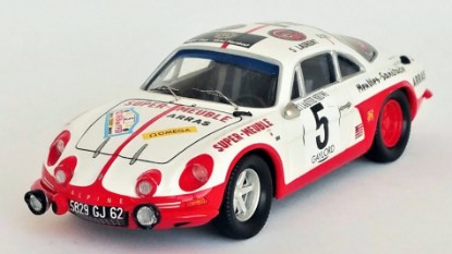 Immagine di ALPINE A110 2nd YPRES RALLY 1973 LAURENT/HAMMELRATH 1:43