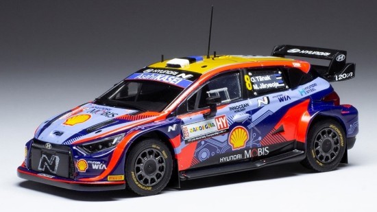 Immagine di HYUNDAI i20 N.8 RALLY SARDEGNA 2022 TANAK/JARVEOJA 1:43