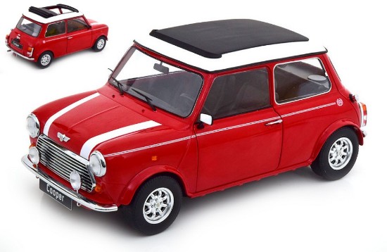 Immagine di MINI COOPER SUNROOF RED/WHITE 1:12