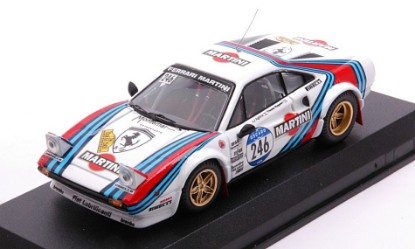Immagine di FERRARI 308 GTB N.246 TOUR DE CORSE HISTORIQUE 2012 AGHINA-RUPERT 1:43