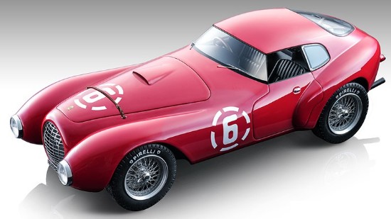 Immagine di FERRARI 166/212 "UOVO" N.6 PESCARA 1952 F.S.D.LAPIGIO/G.MANCINI 1:18
