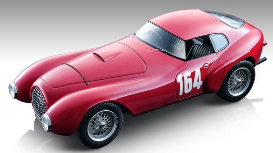 Immagine di FERRARI 166/212 "UOVO" N.164 1st TRENTO BONDONE 1952 G.CABIANCA 1:18