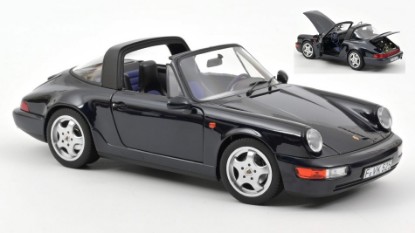 Immagine di PORSCHE 911 CARRERA 4 TARGA 1991 BLUE METALLIC 1:18