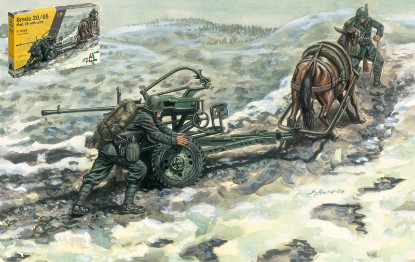 Immagine di HORSE DRAWN BREDA 20 KIT 1:35